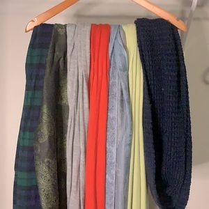7 scarves